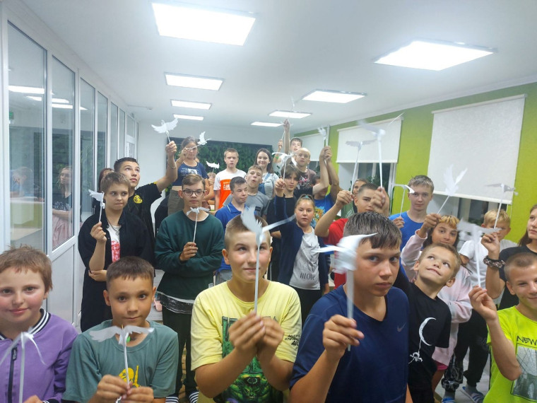 ВСЕРОССИЙСКАЯ АКЦИЯ "ГОЛУБЬ МИРА".