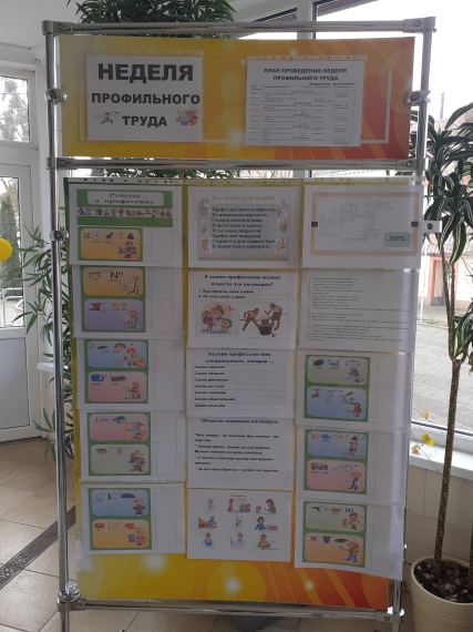 Неделя профессионального труда.